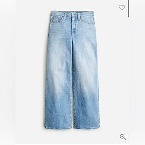 J. Crew Light Wash Wide Leg Jeans